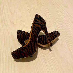 JS Brown Black Zebra Design Platforms 7